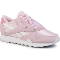 Buty Reebok - Cl Nylon EG5862 Pixpnk/White/Jaspnk. Różowe półbuty damskie Reebok, ze skóry. Za 279,00 zł.