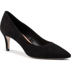 Szpilki GINO ROSSI - DCI566-RUMIW Black. Czarne półbuty damskie Gino Rossi, bez wzorów, ze skóry, eleganckie, bez obcasa, na obcasie, bez zapięcia. Za 299,99 zł.