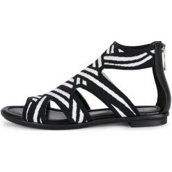 What For damskie sandały Betsy 36 czarne. Czarne sandały damskie What For, bez wzorów, bez obcasa, bez zapięcia. Za 279,00 zł.