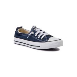 CONVERSE C537080. Niebieskie trampki i tenisówki damskie Converse, z materiału. Za 199,99 zł.