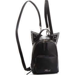 Plecak KARL LAGERFELD - 86KW3054 Black. Czarne plecaki damskie KARL LAGERFELD, ze skóry. Za 1339,00 zł.