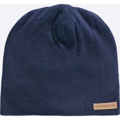 Trussardi Jeans - Czapka. Niebieskie czapki zimowe męskie Trussardi Jeans, z dzianiny. W wyprzedaży za 139,90 zł.