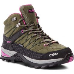 Trekkingi CMP - Rigel Mid Wmn Trekking Shoes Wp 3Q12946 Olive/Hot Pink 80BD. Zielone buty trekkingowe damskie CMP. Za 399,99 zł.