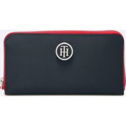 Tommy Hilfiger - Portfel. Czarne portfele damskie TOMMY HILFIGER, bez wzorów, z nylonu. Za 229,90 zł.