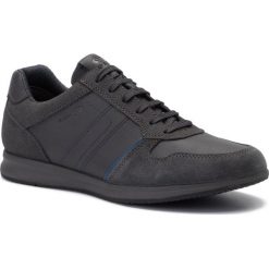 Sneakersy GEOX - U Avery A U94H5A 0MEAF C9004 Anthracite. Szare sneakersy męskie Geox, na co dzień, bez wzorów, z zamszu, klasyczne, bez zapięcia. W wyprzedaży za 239,00 zł.