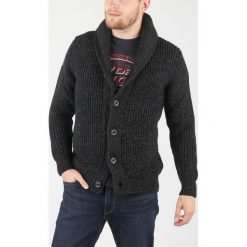 SuperDry Cardigan Czarny. Czarne kardigany męskie Superdry, l, bez wzorów, z wełny. Za 507,95 zł.
