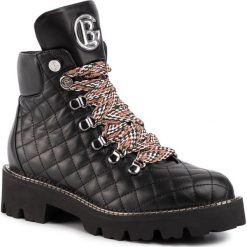 Trapery Baldinini 015000P23ZNAPI0000. Czarne buty trekkingowe damskie Baldinini, bez obcasa, bez zapięcia. W wyprzedaży za 1189,00 zł.