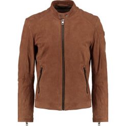 Kurtki męskie bomber: BOSS Orange JONDRIX Kurtka skórzana cognac
