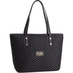 Torebka LOVE MOSCHINO - JC4291PP07KM100A Nero. Czarne torebki klasyczne damskie Love Moschino, bez wzorów, ze skóry ekologicznej, klasyczne, bez dodatków. W wyprzedaży za 579,00 zł.