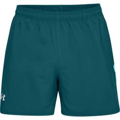 Bermudy męskie: Under Armour Spodenki męskie LAUNCH SW 5” SHORT zielone r. XL (1289312-716)