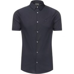 Koszula Emporio Armani 8N1C10 1N06Z 0932. Niebieskie koszule męskie Emporio Armani, m, bez wzorów, z elastanu, casualowe, bez kołnierzyka, bez rękawów. W wyprzedaży za 399,00 zł.