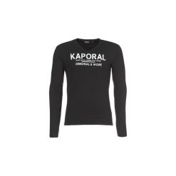 T-shirty z długim rękawem Kaporal SHINE. Czarne t-shirty męskie marki Kaporal, xxl, bez wzorów, bez kołnierzyka, długie. Za 103,20 zł.