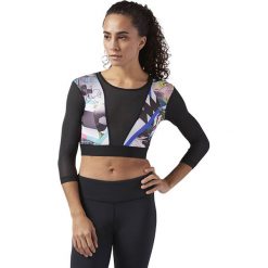 Odzież damska: koszulka sportowa damska REEBOK COMPRESSION GRAPHIC CROP / CF3167