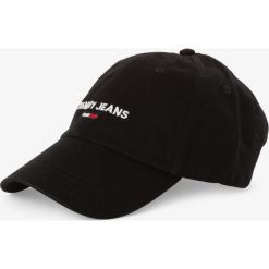 Tommy Jeans - Męska czapka z daszkiem, czarny. Czarne czapki męskie Tommy Jeans, bez wzorów, z bawełny, sportowe. Za 139,95 zł.