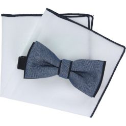 Mucha cotton granatowy classic 200. Niebieskie muszki męskie marki Recman, bez wzorów. Za 45,00 zł.