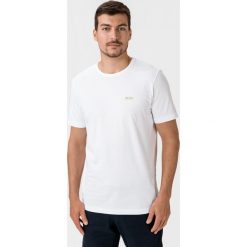 BOSS Koszulka Biały. Białe podkoszulki męskie Boss, xl, bez wzorów, z bawełny, bez kołnierzyka, krótkie. Za 223,95 zł.