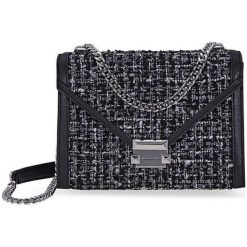Michael Kors Torebka Crossbody Czarna. Czarne torebki klasyczne damskie marki Michael Kors, bez wzorów, bez dodatków. Za 1419,00 zł.