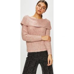 Only - Sweter. Różowe swetry damskie ONLY, s, bez wzorów, z poliesteru, bez rękawów, bez kaptura. W wyprzedaży za 69,90 zł.