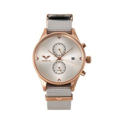 Zegarek Vendetta Zegarek męski BRIGHTON ROSE GOLD/GREY VE2013 uniwersalny. Szare zegarki męskie Vendetta. Za 485,10 zł.