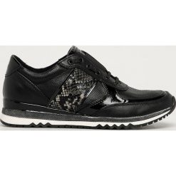 Marco Tozzi - Buty. Czarne buty sportowe damskie Marco Tozzi, bez wzorów, z gumy, sportowe. Za 229,90 zł.