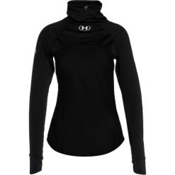 Under Armour REACTOR RUN FUNNEL Koszulka sportowa black. Czarne topy sportowe damskie marki Under Armour, xl, z elastanu. W wyprzedaży za 251,30 zł.