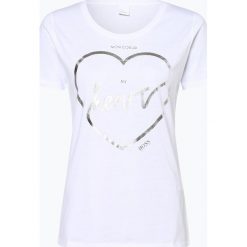 BOSS Casual - T-shirt damski – Temoncoeur, czarny. Czarne t-shirty damskie marki BOSS Casual, m, z nadrukiem. Za 219,95 zł.