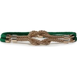 Pasek Damski ELISABETTA FRANCHI - CT-12-01E2-V229 Menta 124. Żółte paski damskie Elisabetta Franchi, w paski, z tworzywa sztucznego. Za 1039,00 zł.
