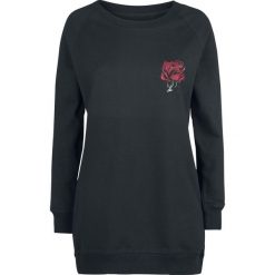 Bluzy damskie: Tendril Rose Bluza damska czarny