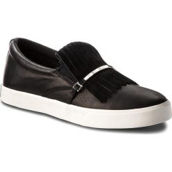 Półbuty LAUREN RALPH LAUREN - Reanna 802713259001 Black. Czarne półbuty damskie skórzane Lauren Ralph Lauren, na płaskiej podeszwie. Za 529,90 zł.