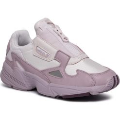 Buty adidas - Falcon Zip W EF1953 Orctin/Sofvis/Purbea. Fioletowe buty sportowe damskie Adidas, bez wzorów, ze skóry, sportowe. W wyprzedaży za 299,00 zł.