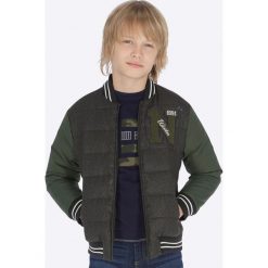 Mayoral - Kurtka bomber dziecięca 128-172 cm. Szare kurtki chłopięce Mayoral, z poliesteru, krótkie. Za 213,90 zł.