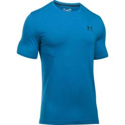 Under Armour Koszulka męska Sportstyle Left Chest Logo niebieska r. XS (1257616-779). Szare koszulki sportowe męskie marki Under Armour, z elastanu, sportowe. Za 71,99 zł.