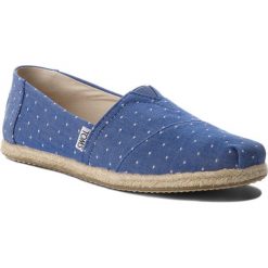 Espadryle damskie: Espadryle TOMS – Classic 10011643 Imperial Blue Dot