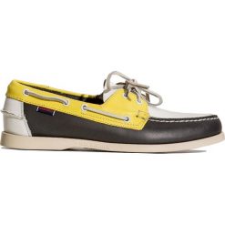 Buty SEBAGO PORTLAND SPINNAKER. Żółte mokasyny męskie Sebago, ze skóry, eleganckie. Za 660,00 zł.