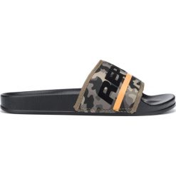 Replay Concrete Kapcie Zielony. Zielone kapcie męskie Replay, z materiału. Za 206,95 zł.
