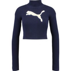 Swetry klasyczne damskie: Fenty PUMA by Rihanna LOOSE TURTLENECK Sweter evening blue