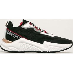 Roberto Cavalli Sport - Buty. Czarne buty sportowe męskie Roberto Cavalli Sport, ze skóry, na sznurówki. W wyprzedaży za 699,90 zł.