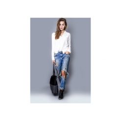 Torba basic grafit / czerń. Szare torebki klasyczne damskie marki drops, bez wzorów, z bawełny, bez dodatków. Za 135,00 zł.