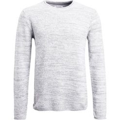 Swetry klasyczne męskie: Lindbergh ONECK SPECIAL PATTERN Sweter grey mix