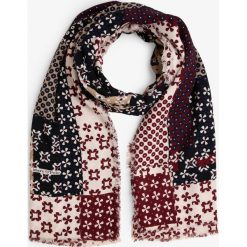 Marc O'Polo - Szalik damski, niebieski. Niebieskie szaliki damskie Marc O'Polo, bez wzorów. Za 219,95 zł.
