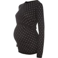 Swetry klasyczne damskie: Boob Sweter black/offwhite dot