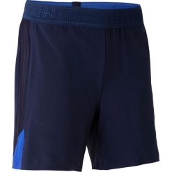 Spodenki do piłki nożnej F900 damskie. Niebieskie szorty damskie KIPSTA, xl, bez wzorów, z elastanu. Za 59,99 zł.