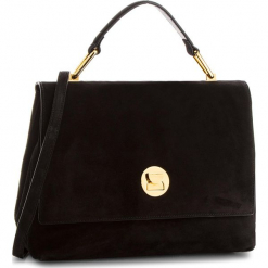 Torebka COCCINELLE - CD1 Liya Suede E1 CD1 18 01 01 Noir/Noir 001. Czarne torebki klasyczne damskie Coccinelle, ze skóry. W wyprzedaży za 1199,00 zł.