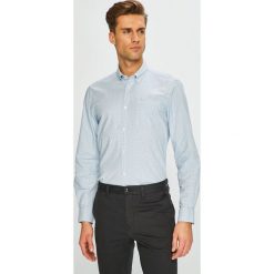 S. Oliver - Koszula. Niebieskie koszule męskie S.Oliver, s, bez wzorów, z elastanu, casualowe, button down, z długim rękawem. W wyprzedaży za 79,90 zł.