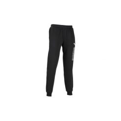 Spodnie dresowe Gym & Pilates regular męskie. Czarne spodnie męskie Puma, xl, bez wzorów, z bawełny, sportowe. Za 119,99 zł.