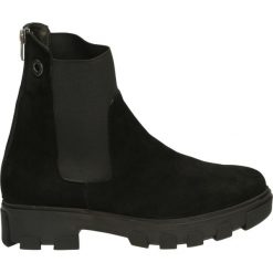 Botki - 1003-18 SU BL. Czarne botki damskie zamszowe marki Venezia. Za 269,00 zł.