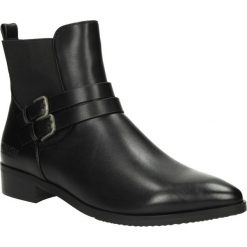 BOTKI BIG STAR T274156. Czarne botki damskie BIG STAR, retro, bez obcasa, bez zapięcia. Za 119,99 zł.