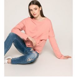 Broadway - Bluza. Różowe bluzy damskie marki Broadway, s, z bawełny, bez kaptura. W wyprzedaży za 59,90 zł.