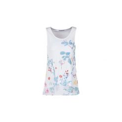 Topy na ramiączkach / T-shirty bez rękawów Desigual NADORA. Białe topy damskie Desigual, m. Za 175,20 zł.
