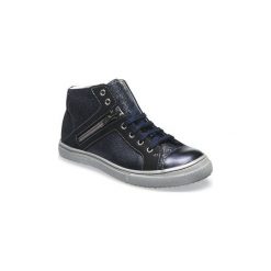 Buty Dziecko GBB KAMI. Niebieskie kozaki dziewczęce marki GBB, bez wzorów, bez zapięcia. Za 351,20 zł.